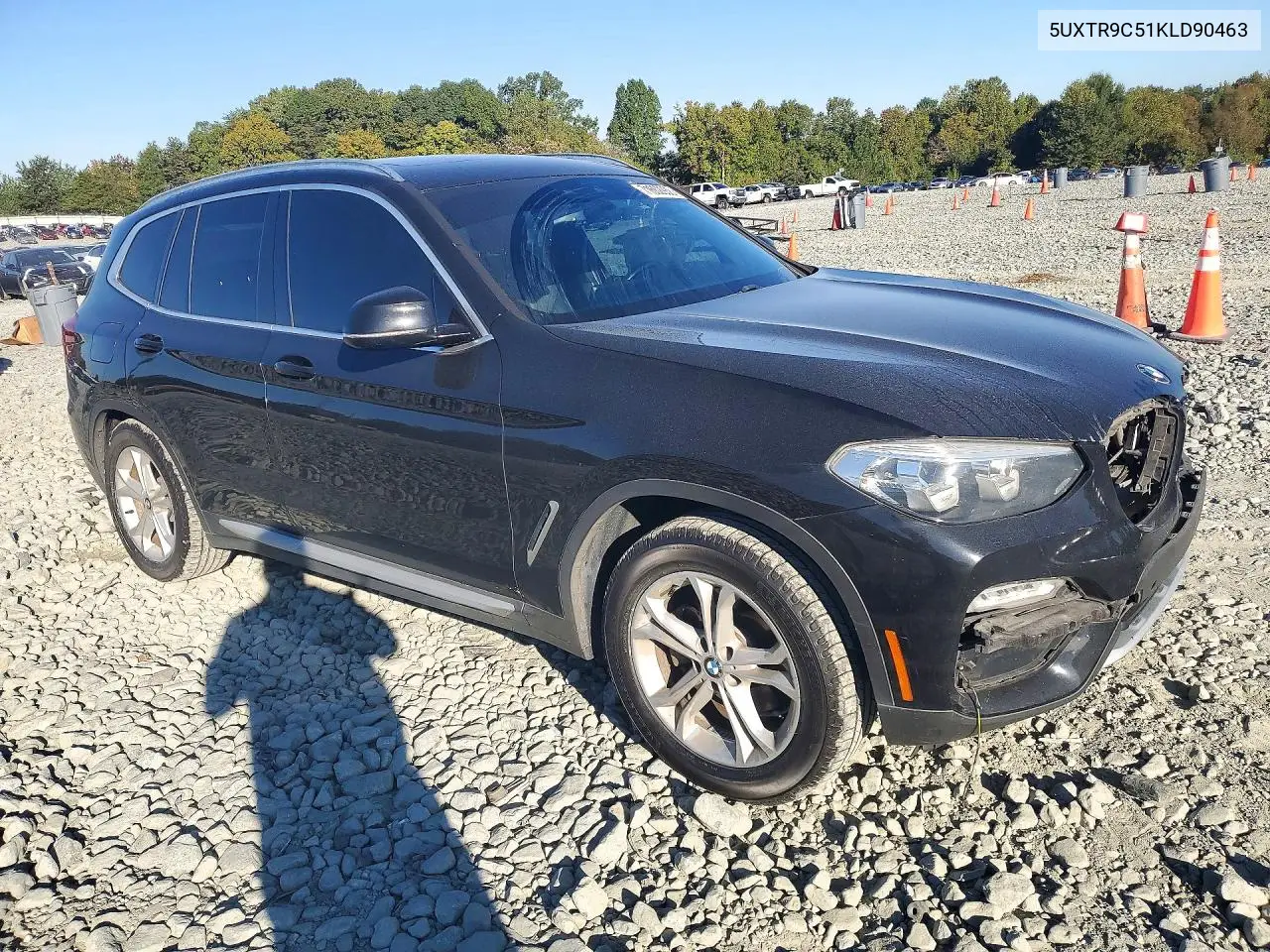 2019 BMW X3 VIN 5UXTR9C51KLD90463 — фото 4