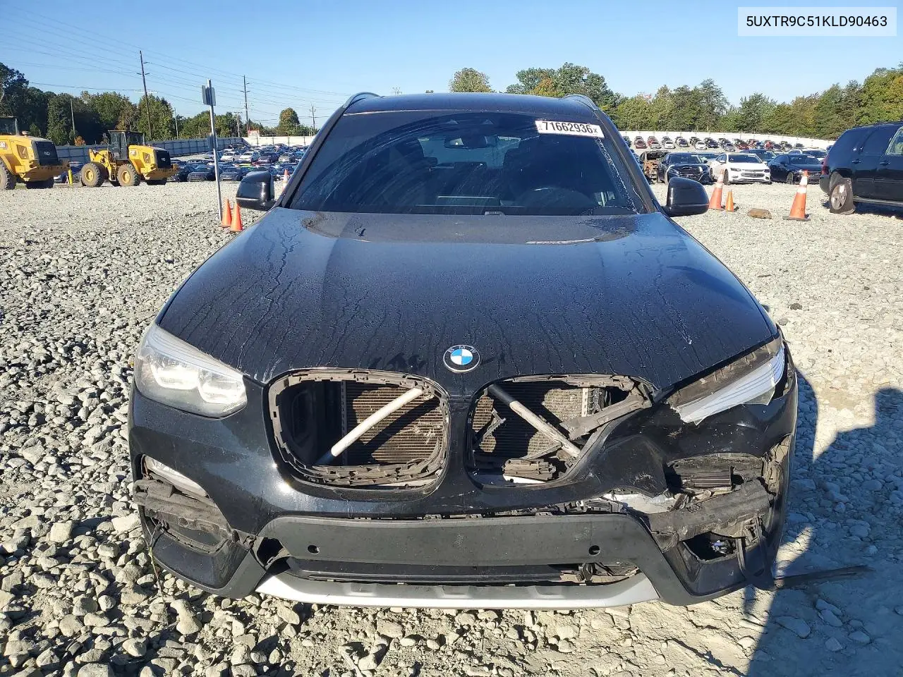 2019 BMW X3 VIN 5UXTR9C51KLD90463 — фото 5