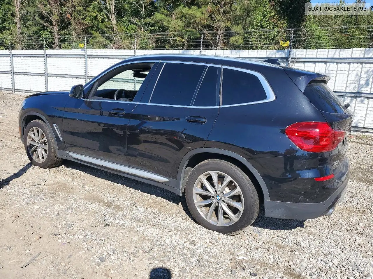 2019 BMW X3 VIN 5UXTR9C5XKLE18793 — фото 2