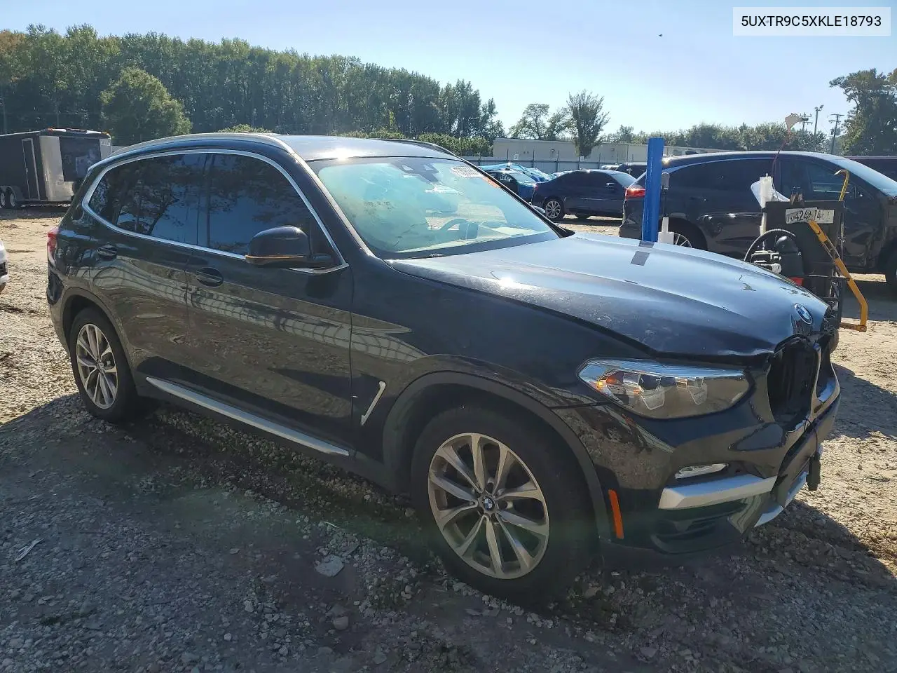 2019 BMW X3 VIN 5UXTR9C5XKLE18793 — фото 4