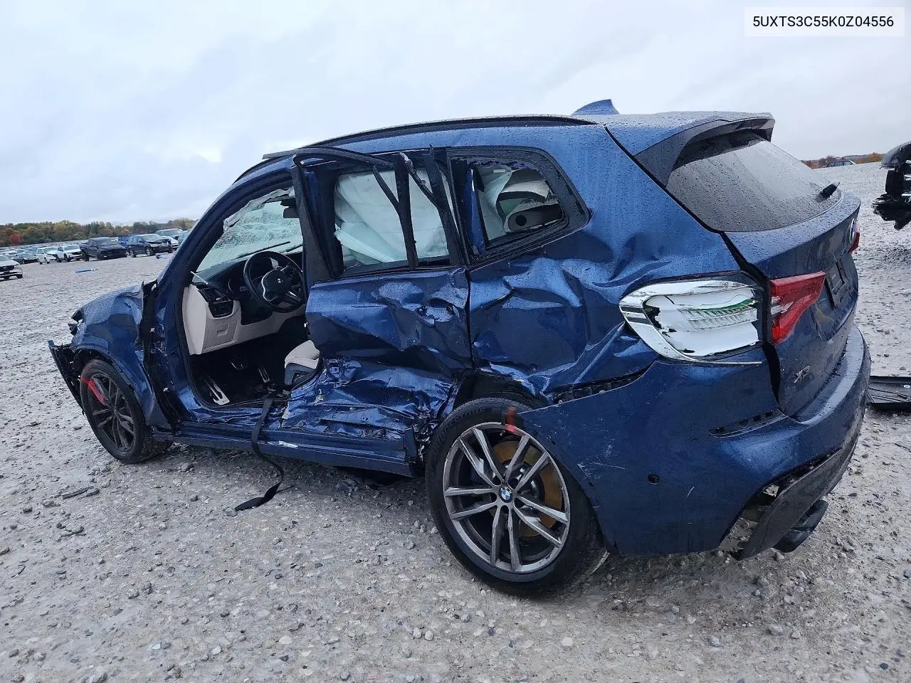 2019 BMW X3 VIN 5UXTS3C55K0Z04556 — фото 2