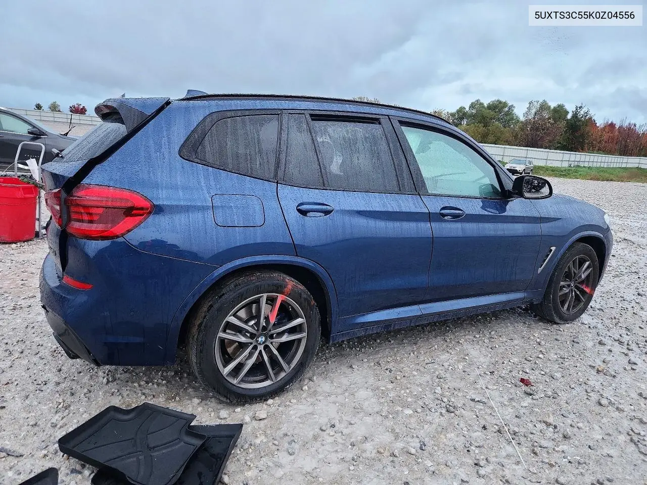 2019 BMW X3 VIN 5UXTS3C55K0Z04556 — фото 3