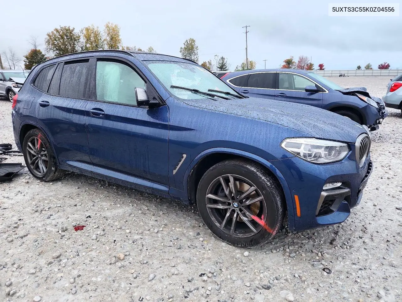 2019 BMW X3 VIN 5UXTS3C55K0Z04556 — фото 4