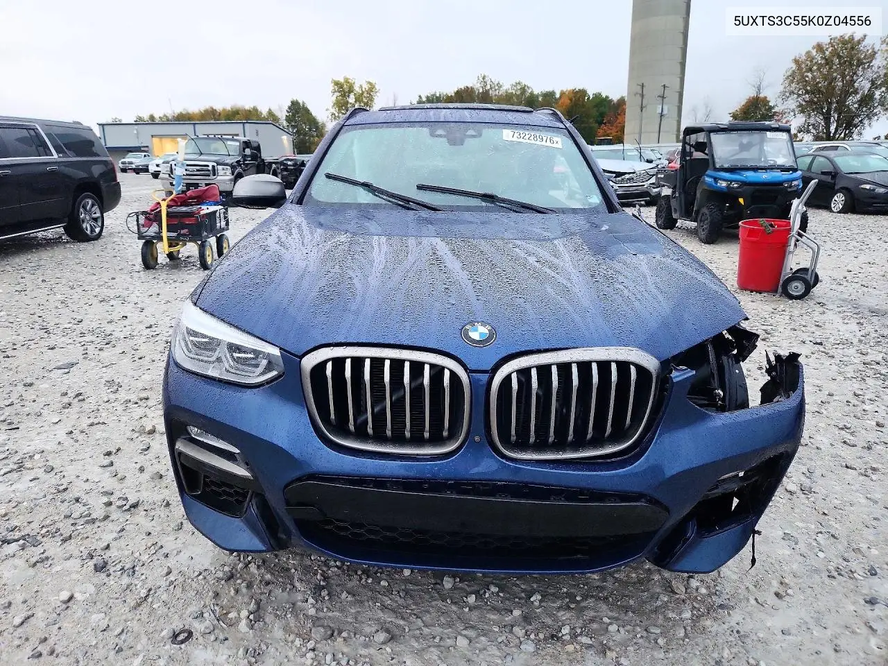 2019 BMW X3 VIN 5UXTS3C55K0Z04556 — фото 5