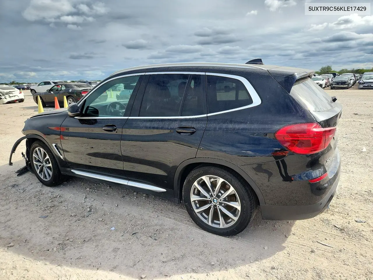 BMW X3 2019, VIN 5UXTR9C56KLE17429