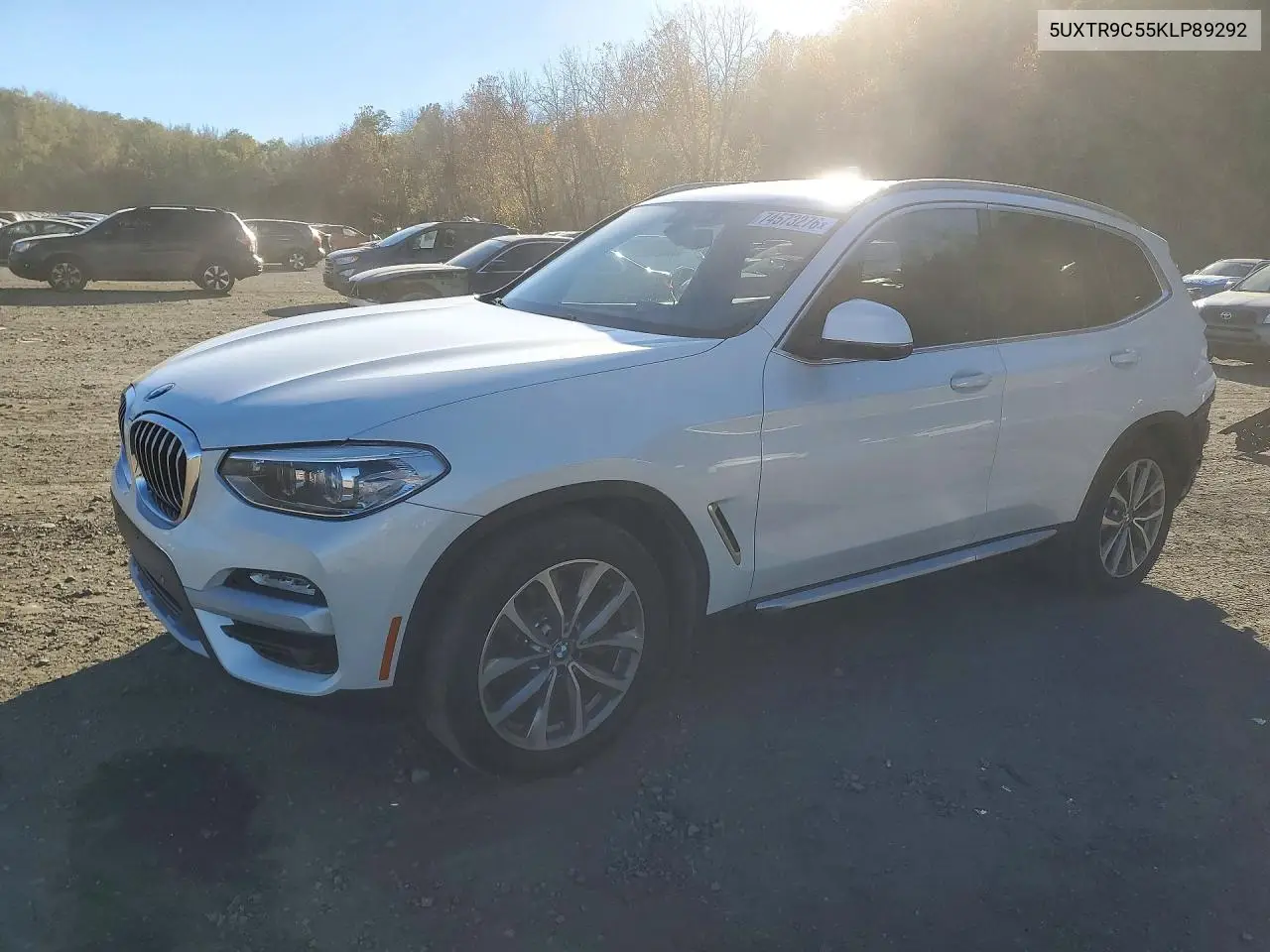 BMW X3 2019, VIN 5UXTR9C55KLP89292