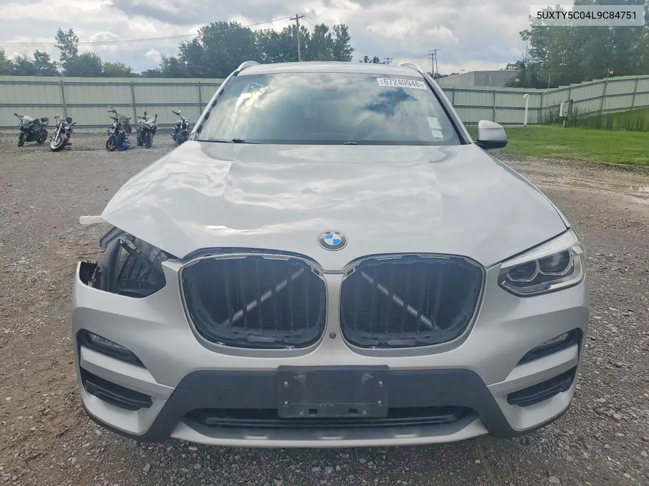 2020 BMW X3 VIN 5UXTY5C04L9C84751 — фото 5