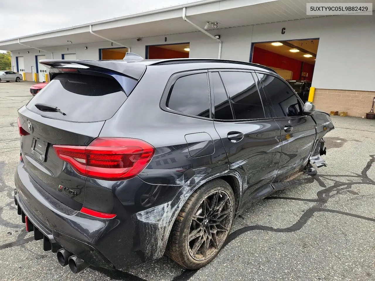 2020 BMW X3 VIN 5UXTY9C05L9B82429 — фото 3