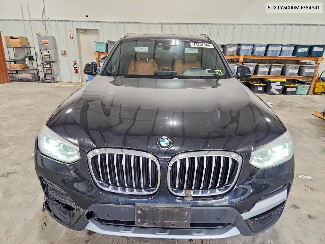 2021 BMW X3 VIN 5UXTY5C00M9G84341 — фото 5