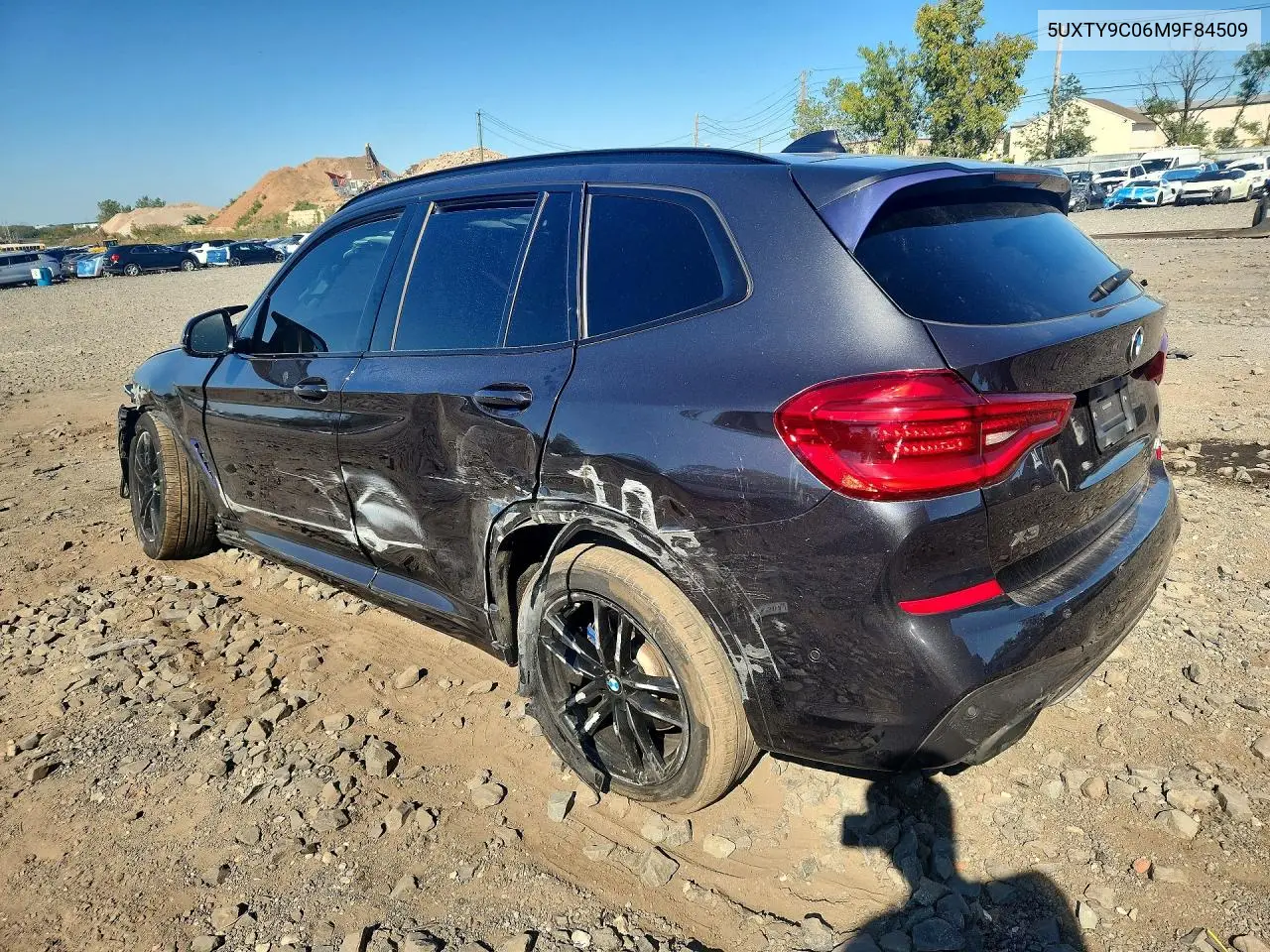 2021 BMW X3 VIN 5UXTY9C06M9F84509 — фото 2