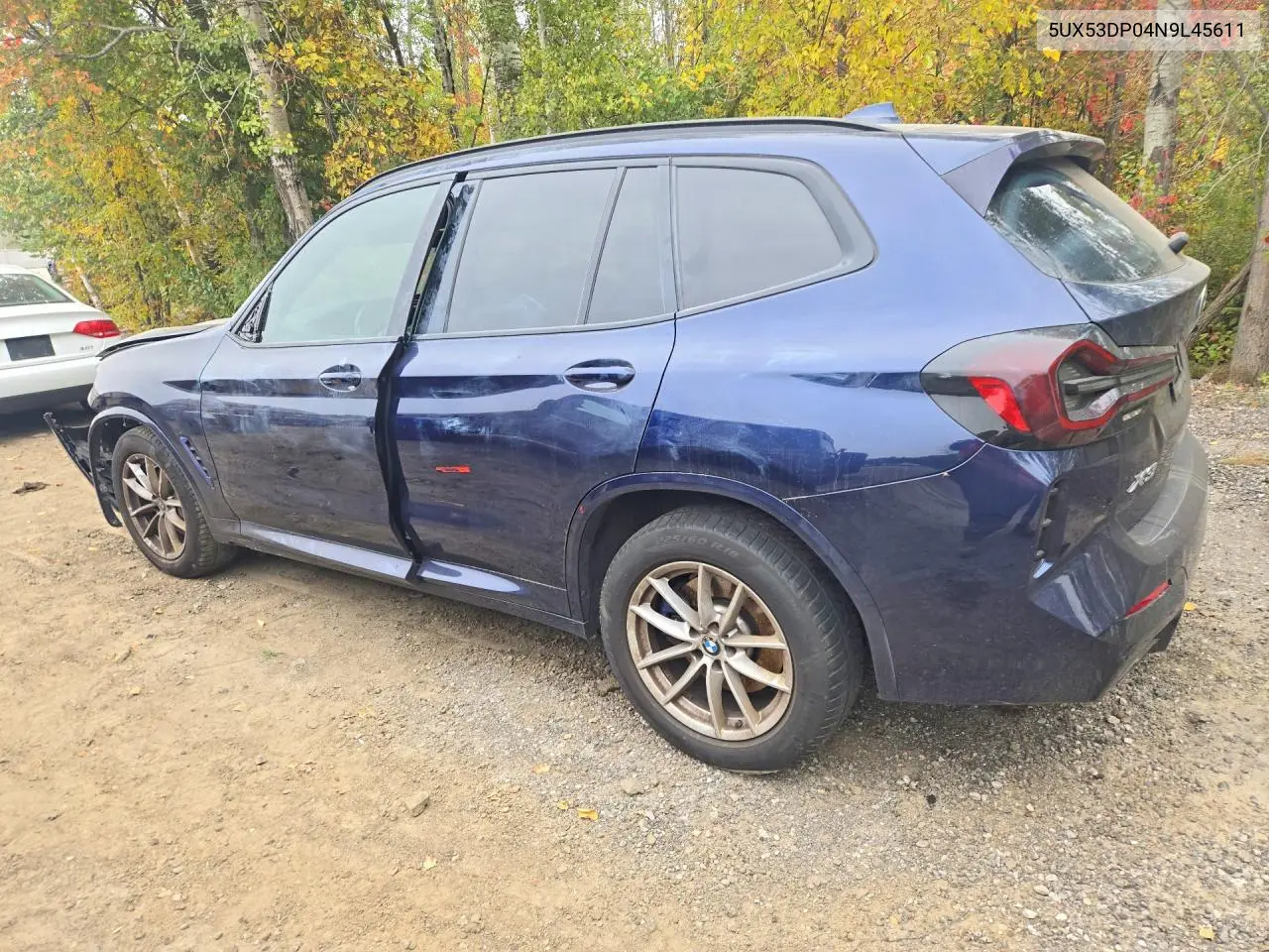 2022 BMW X3 VIN 5UX53DP04N9L45611 — фото 2