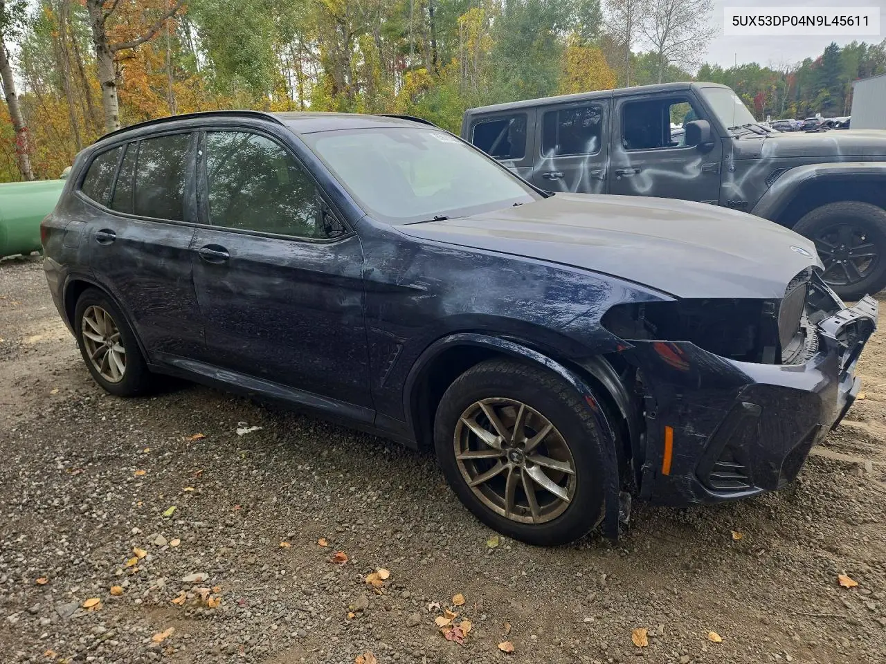 2022 BMW X3 VIN 5UX53DP04N9L45611 — фото 4
