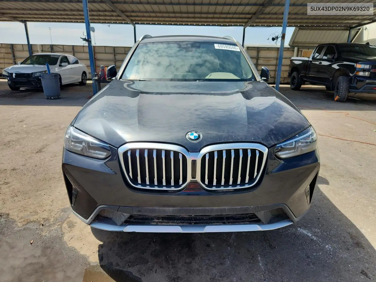 2022 BMW X3 VIN 5UX43DP02N9K69320 — фото 5