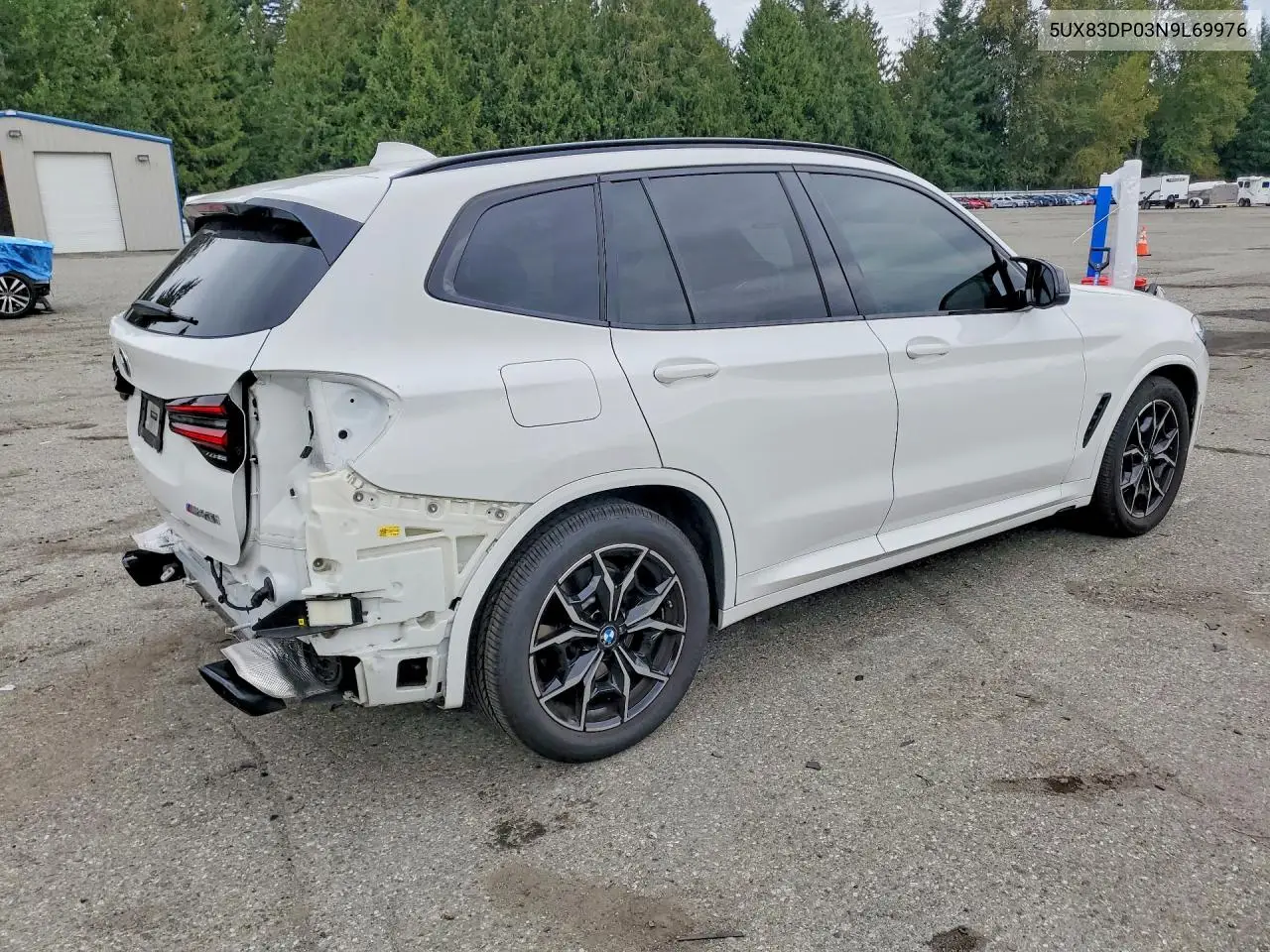 2022 BMW X3 VIN 5UX83DP03N9L69976 — фото 3