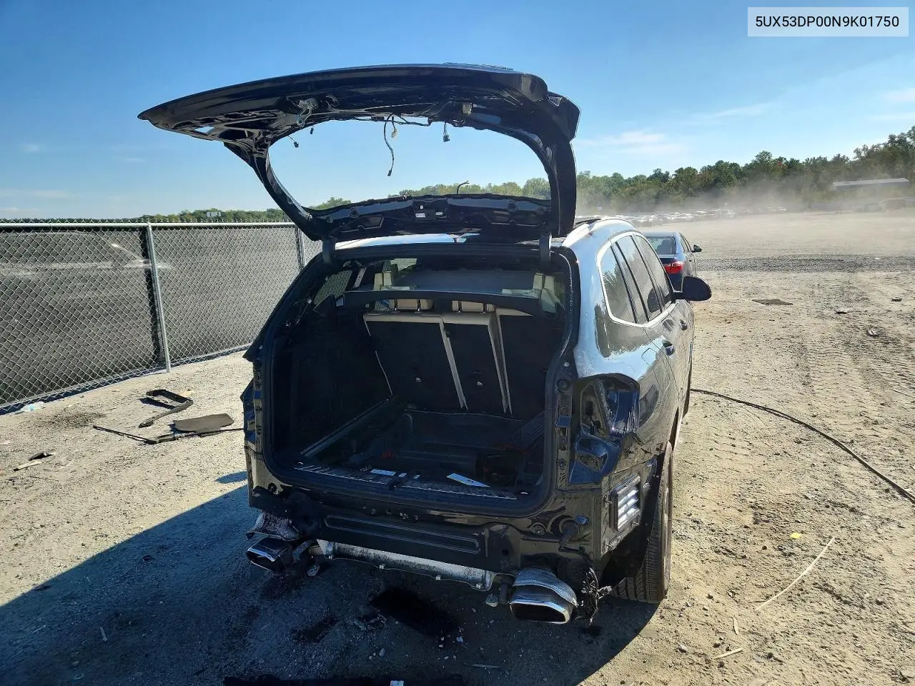 BMW X3 2022, VIN 5UX53DP00N9K01750