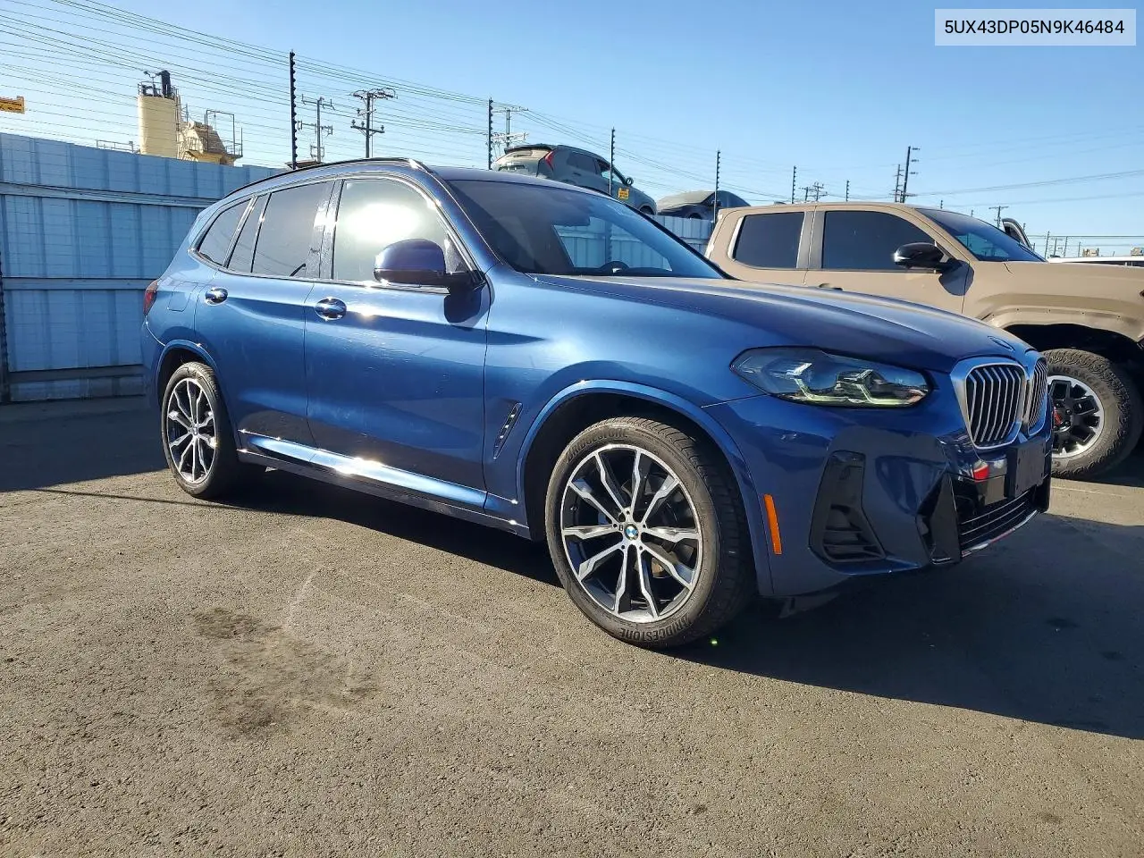 2022 BMW X3 VIN 5UX43DP05N9K46484 — фото 4