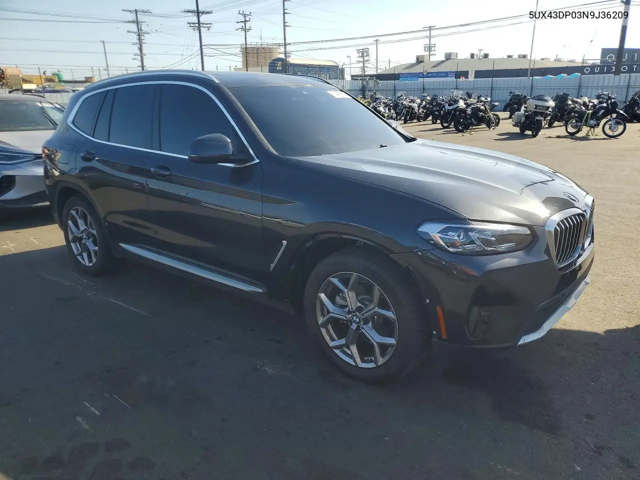 2022 BMW X3 VIN 5UX43DP03N9J36209 — фото 4