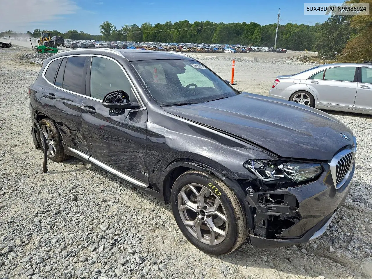 2022 BMW X3 VIN 5UX43DP01N9M86924 — фото 4