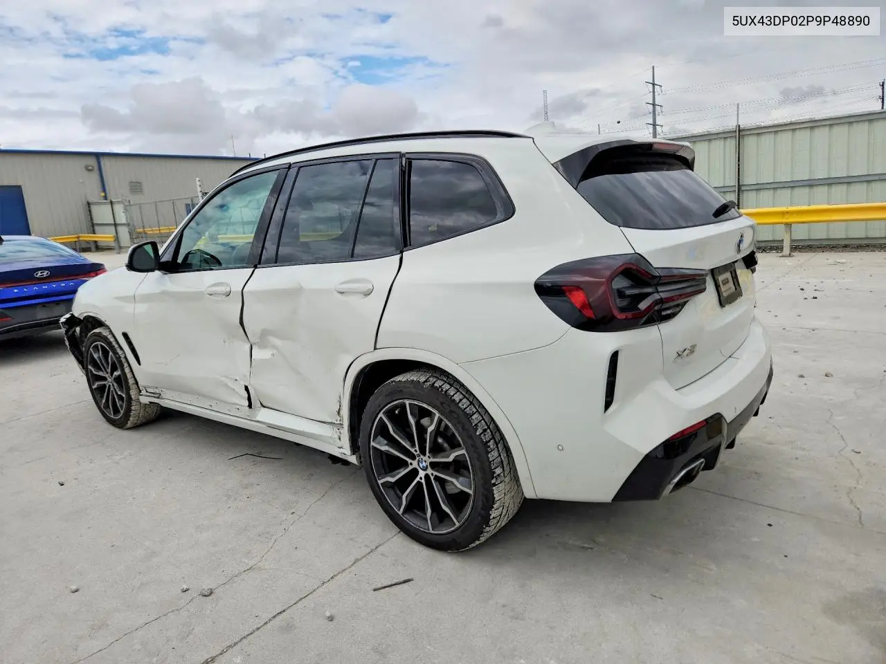 2023 BMW X3 VIN 5UX43DP02P9P48890 — фото 2