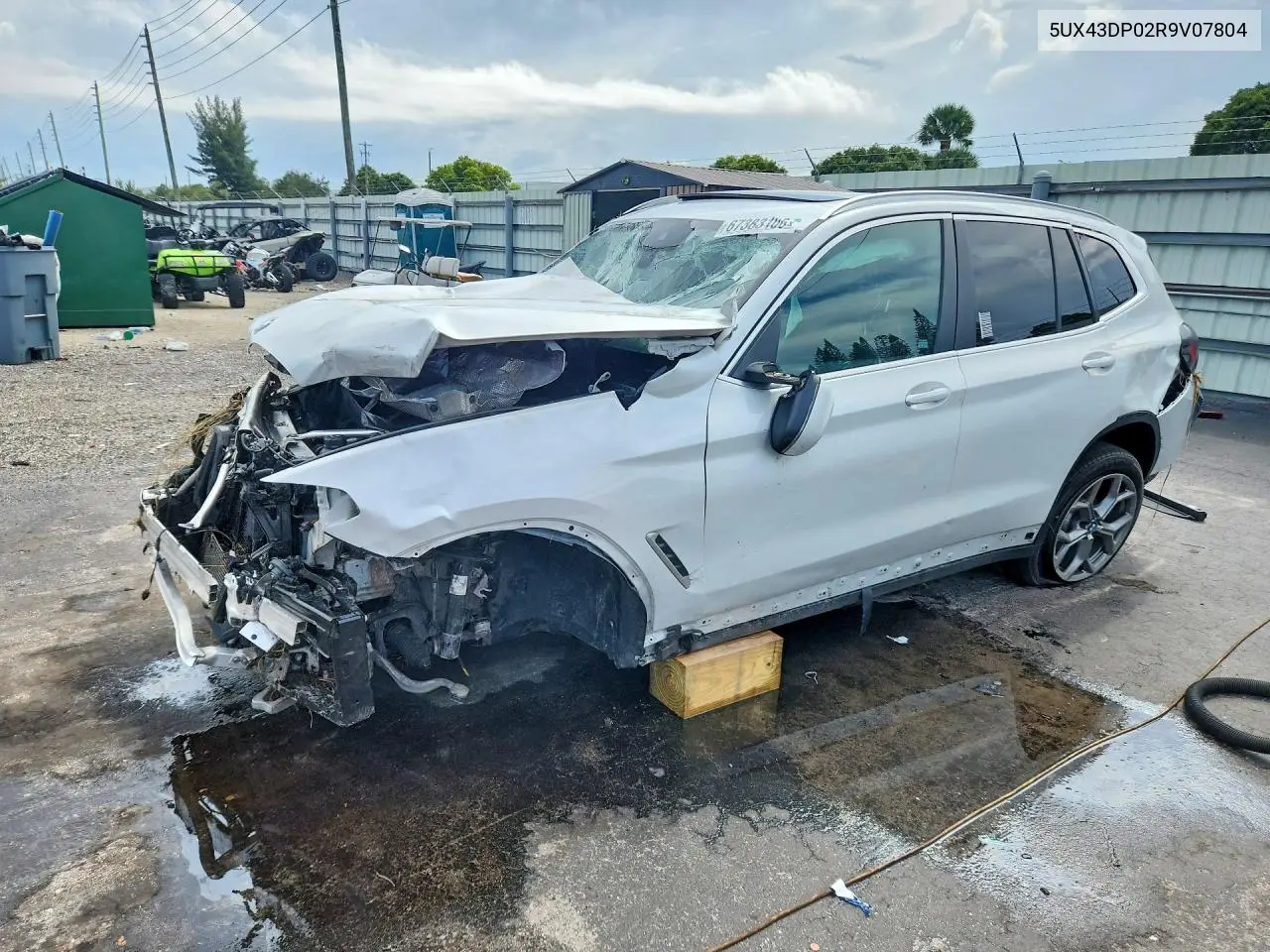 BMW X3 2024, VIN 5UX43DP02R9V07804