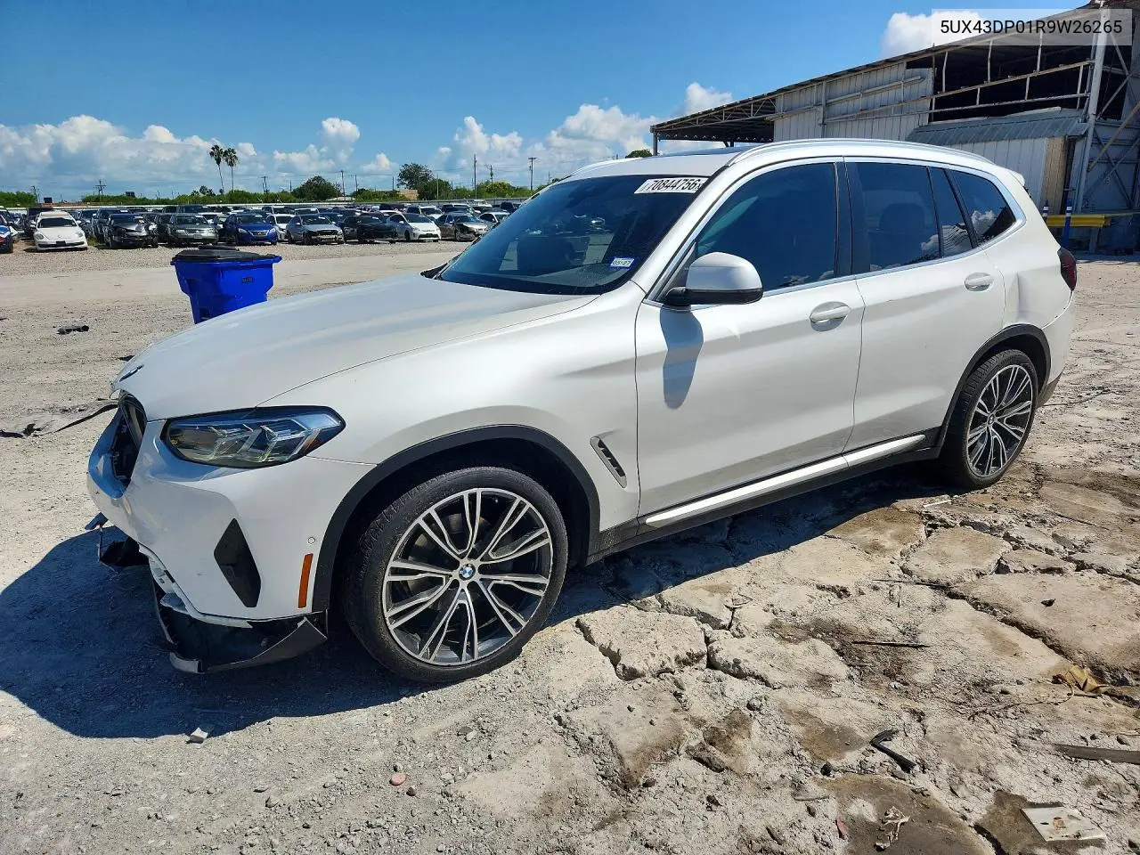 BMW X3 2024, VIN 5UX43DP01R9W26265