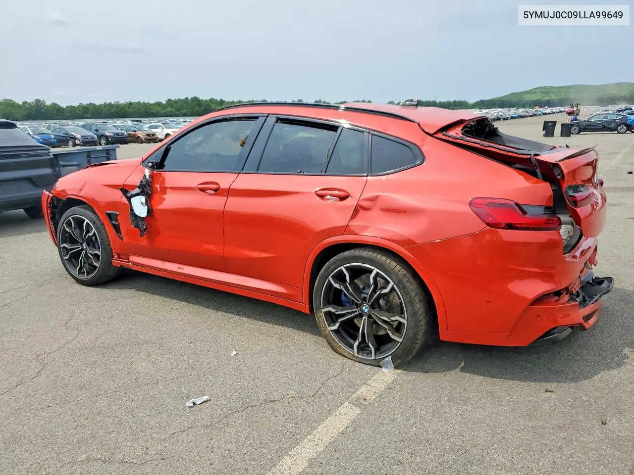 2020 BMW X4 VIN 5YMUJ0C09LLA99649 — фото 2