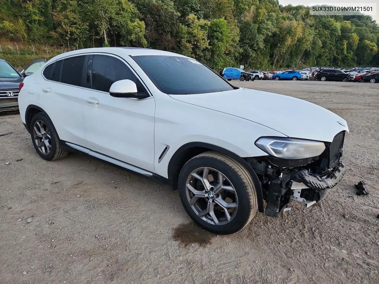 2022 BMW X4 VIN 5UX33DT09N9M21501 — фото 4