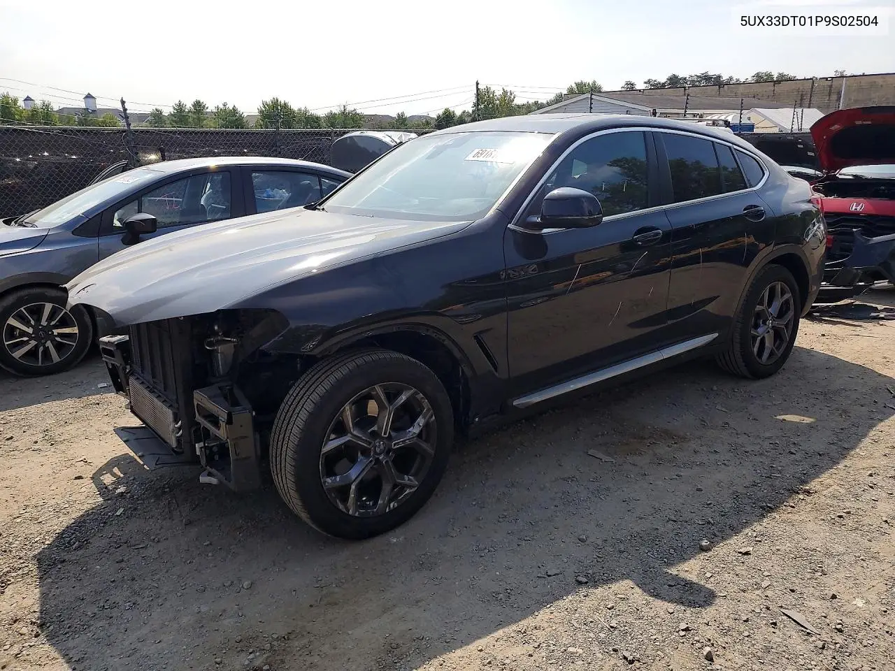 BMW X4 2023, VIN 5UX33DT01P9S02504