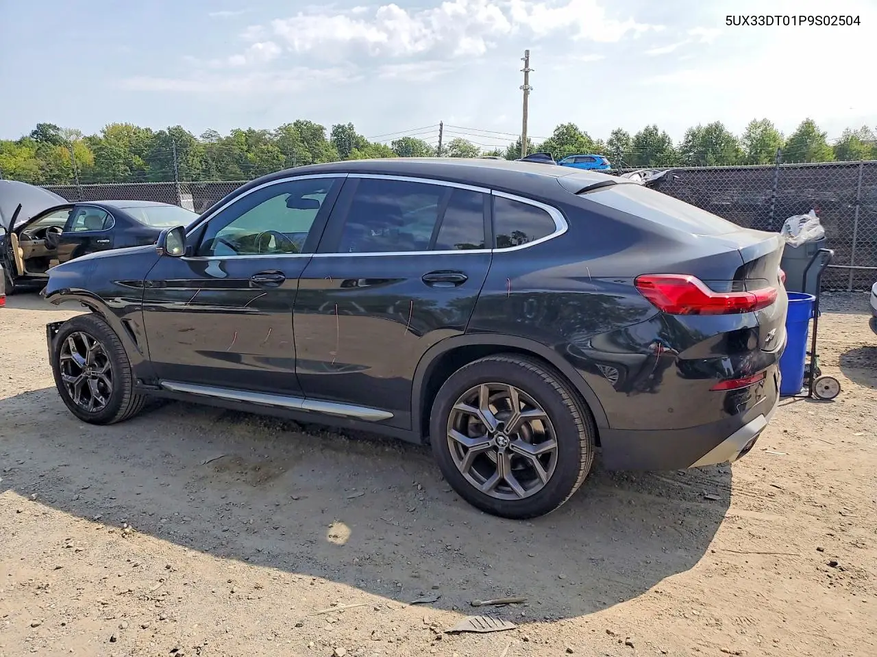 2023 BMW X4 VIN 5UX33DT01P9S02504 — фото 2