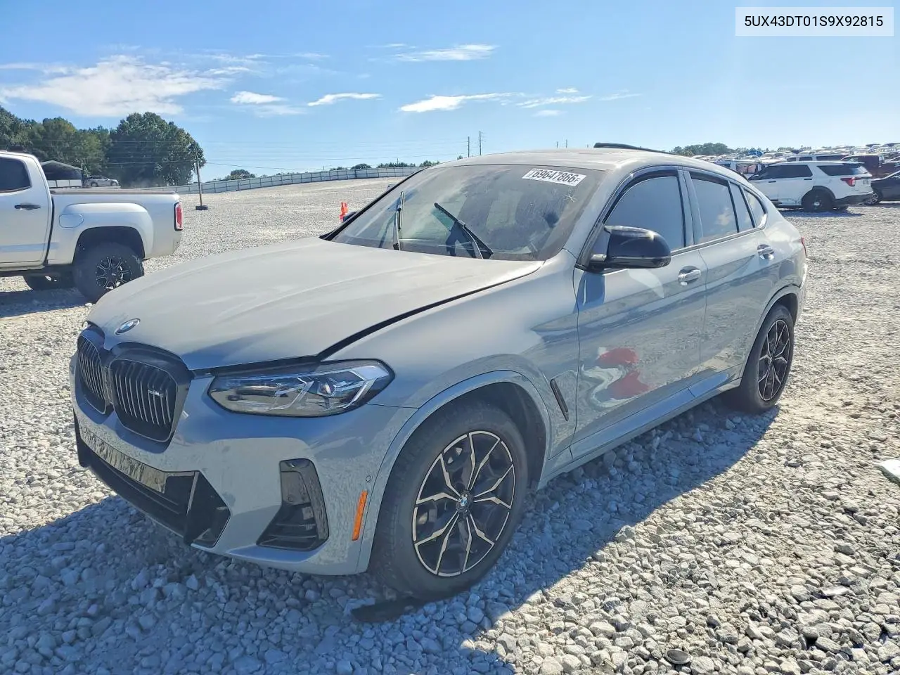 BMW X4 2025, VIN 5UX43DT01S9X92815