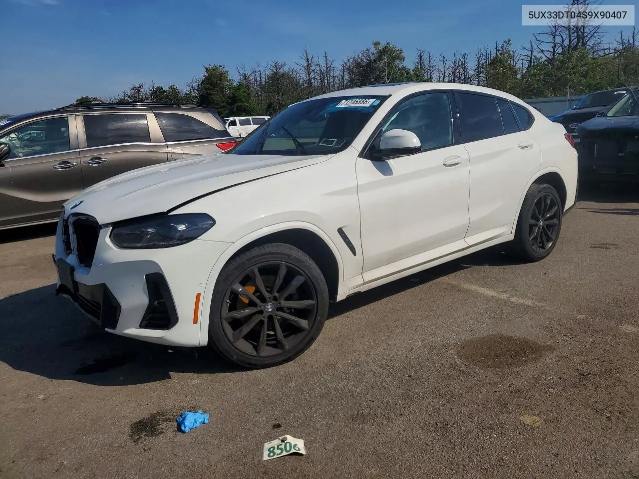 BMW X4 2025, VIN 5UX33DT04S9X90407