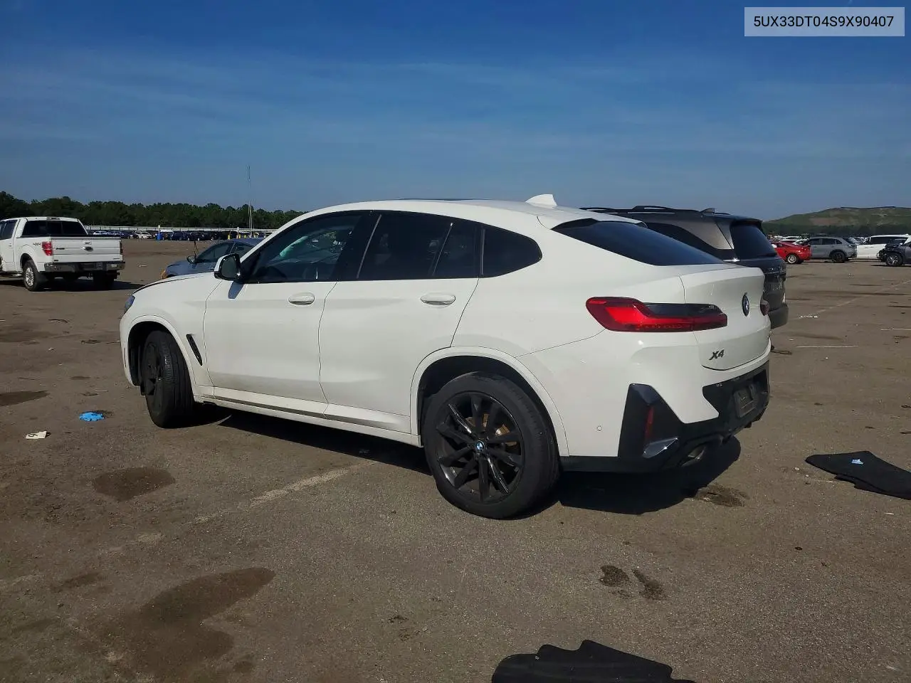2025 BMW X4 VIN 5UX33DT04S9X90407 — фото 2