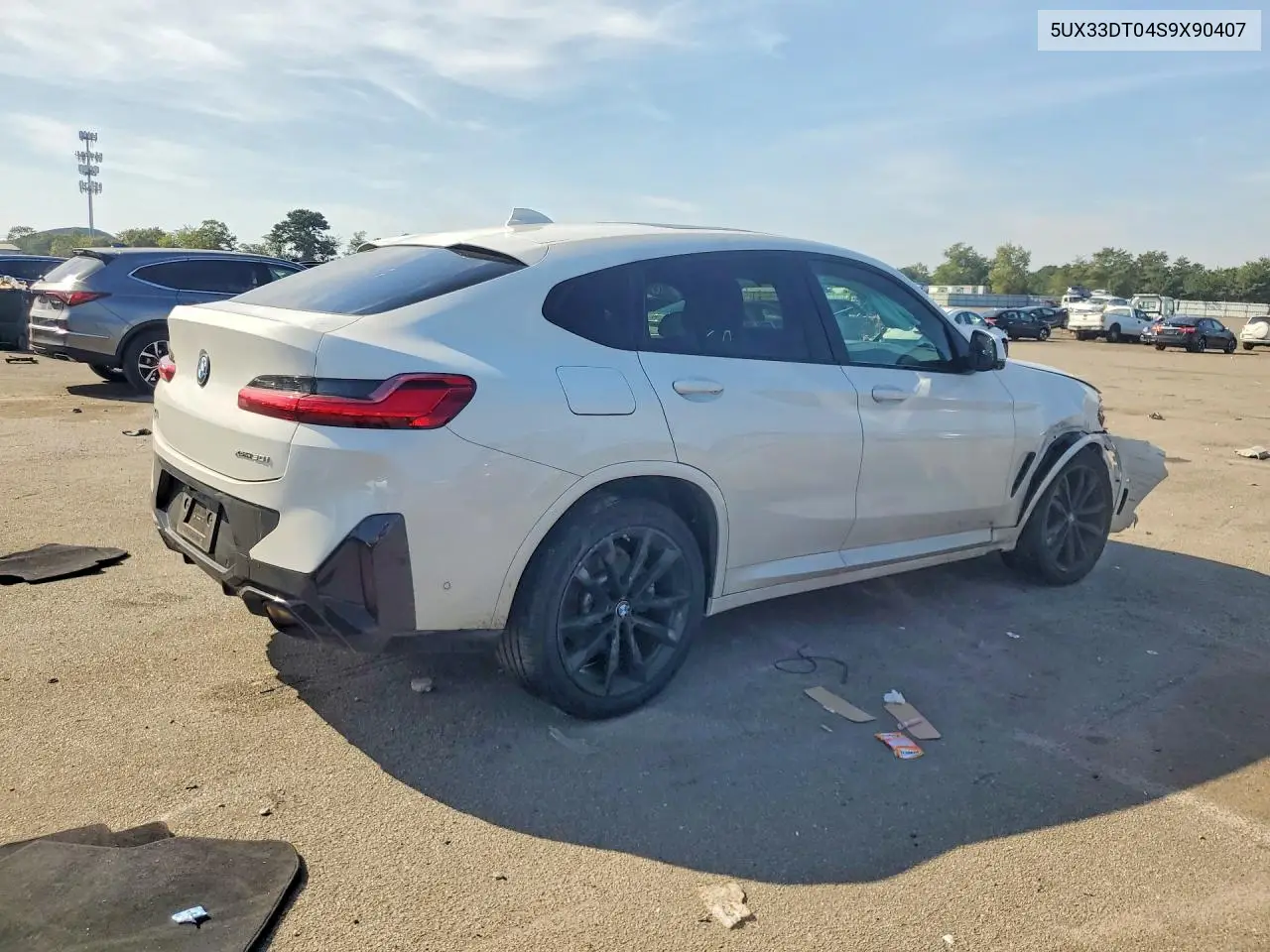 2025 BMW X4 VIN 5UX33DT04S9X90407 — фото 3