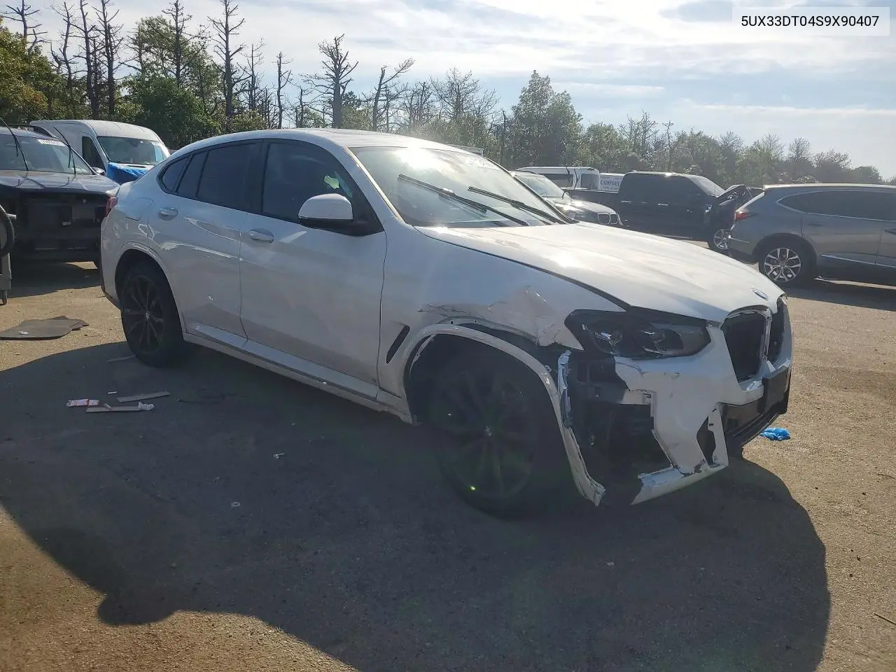 2025 BMW X4 VIN 5UX33DT04S9X90407 — фото 4