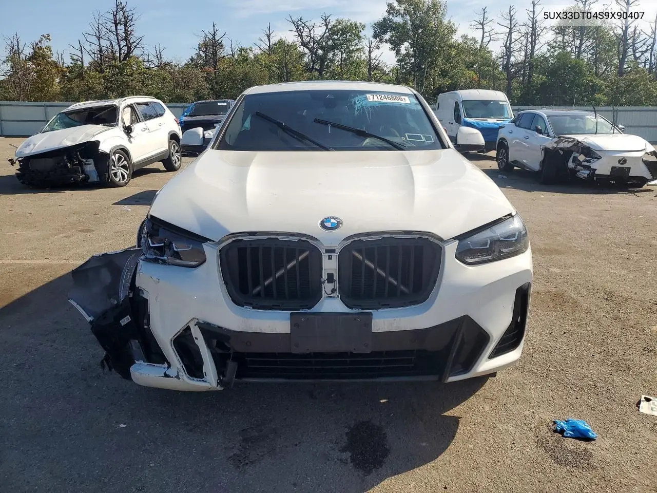 2025 BMW X4 VIN 5UX33DT04S9X90407 — фото 5
