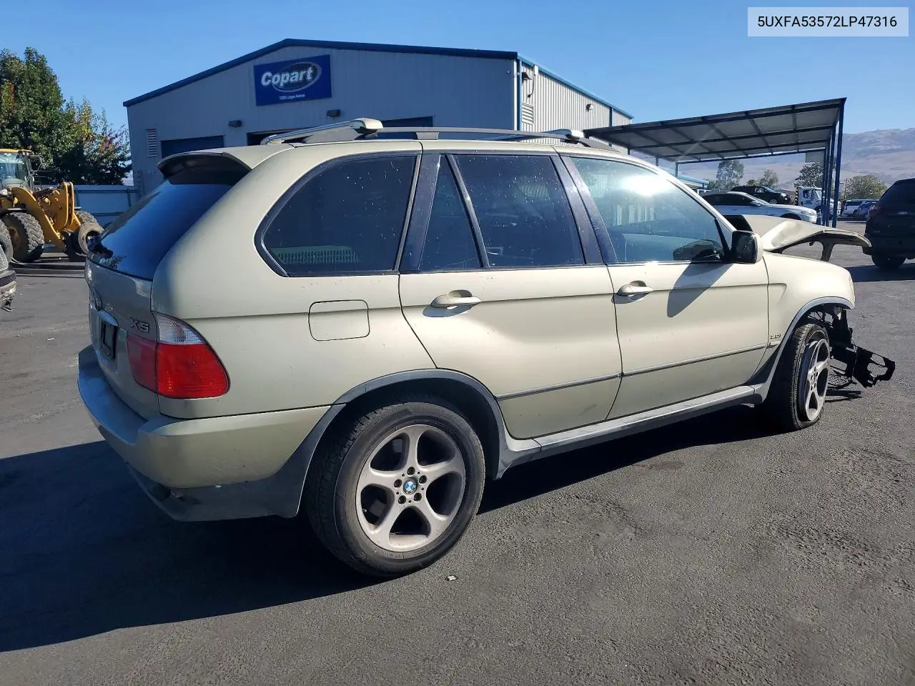 2002 BMW X5 VIN 5UXFA53572LP47316 — фото 3