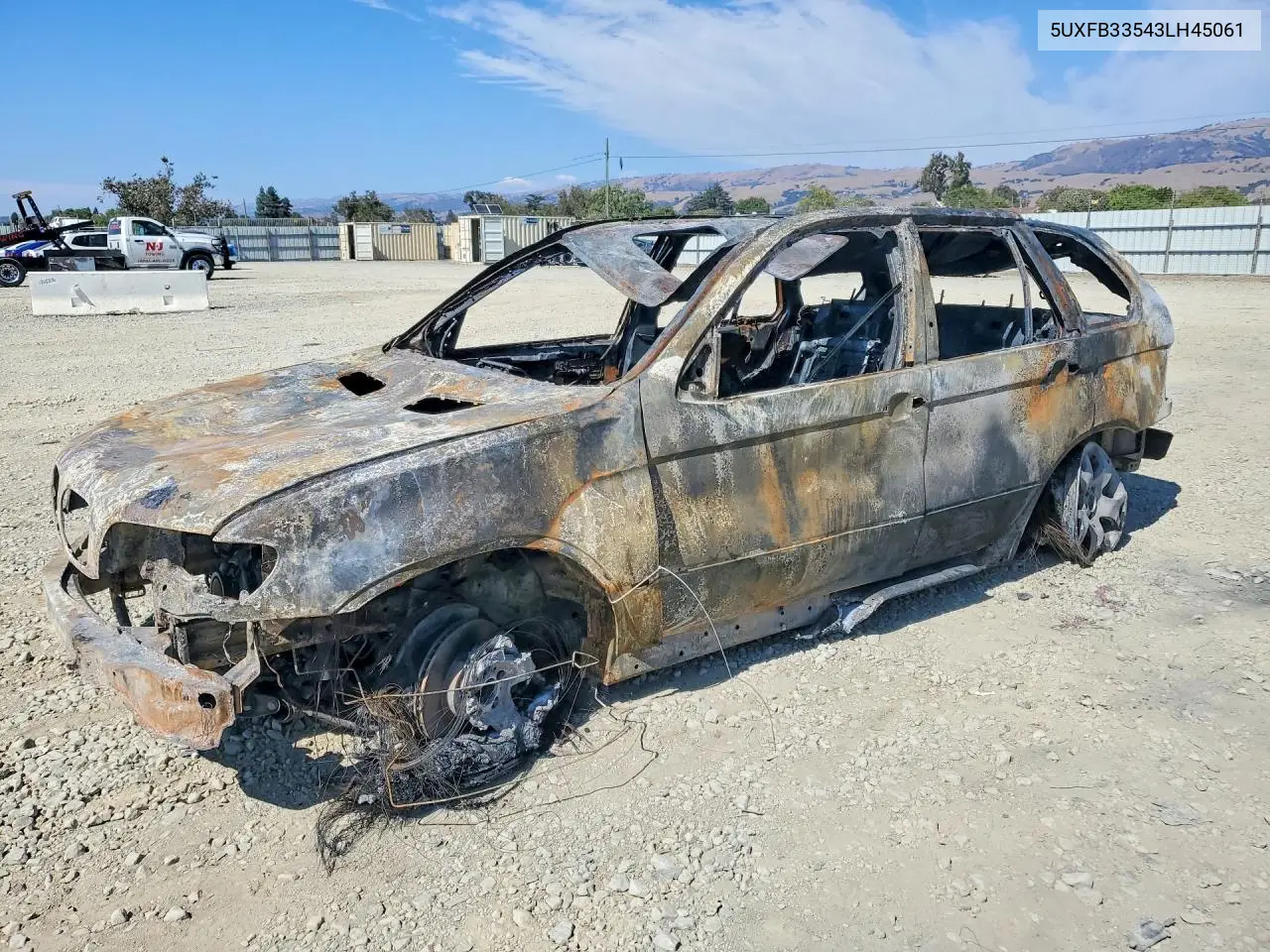BMW X5 2003, VIN 5UXFB33543LH45061