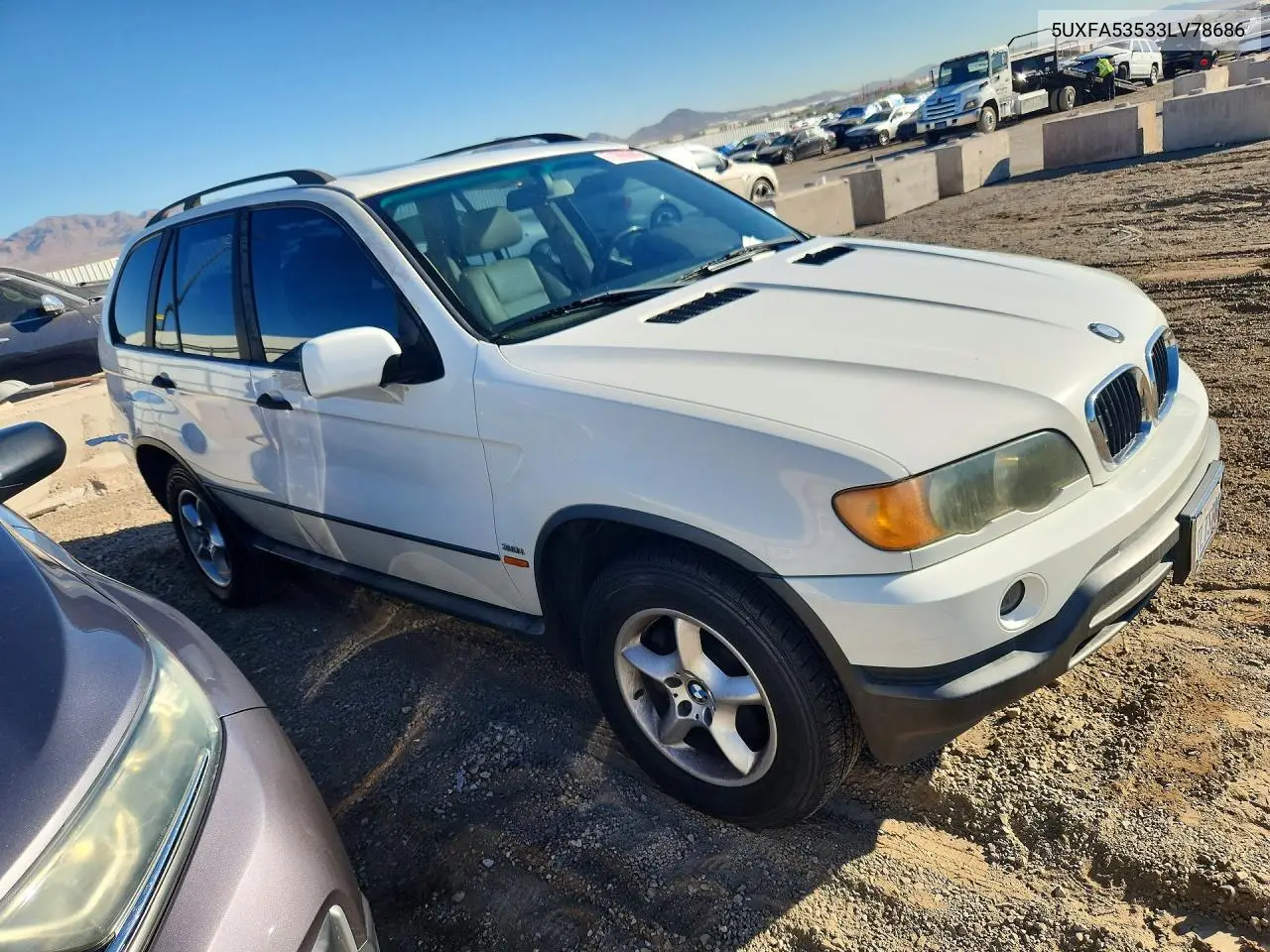 2003 BMW X5 VIN 5UXFA53533LV78686 — фото 4