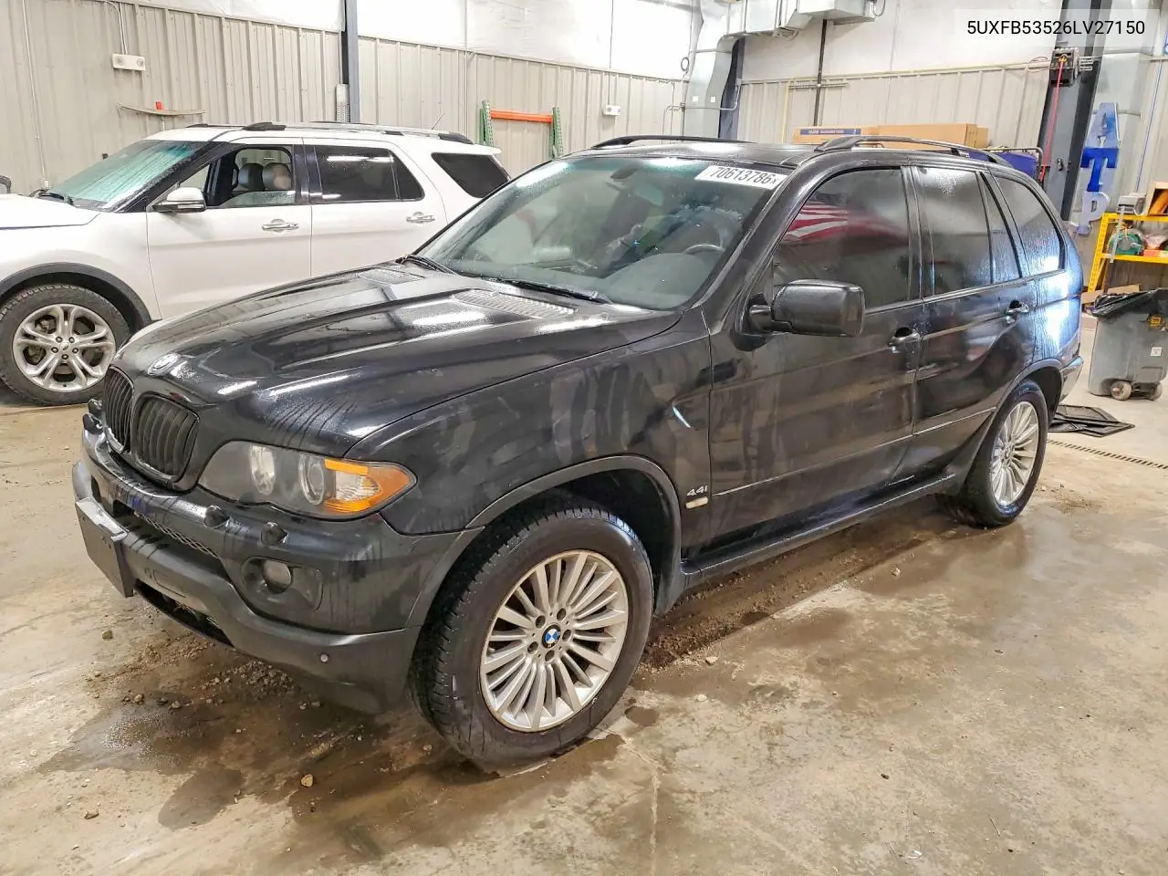 BMW X5 2006, VIN 5UXFB53526LV27150