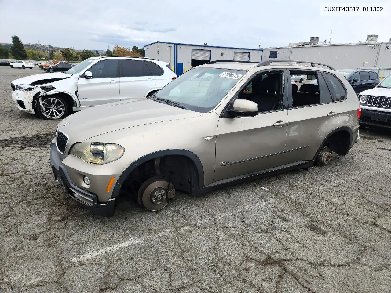 BMW X5 2007, VIN 5UXFE43517L011302