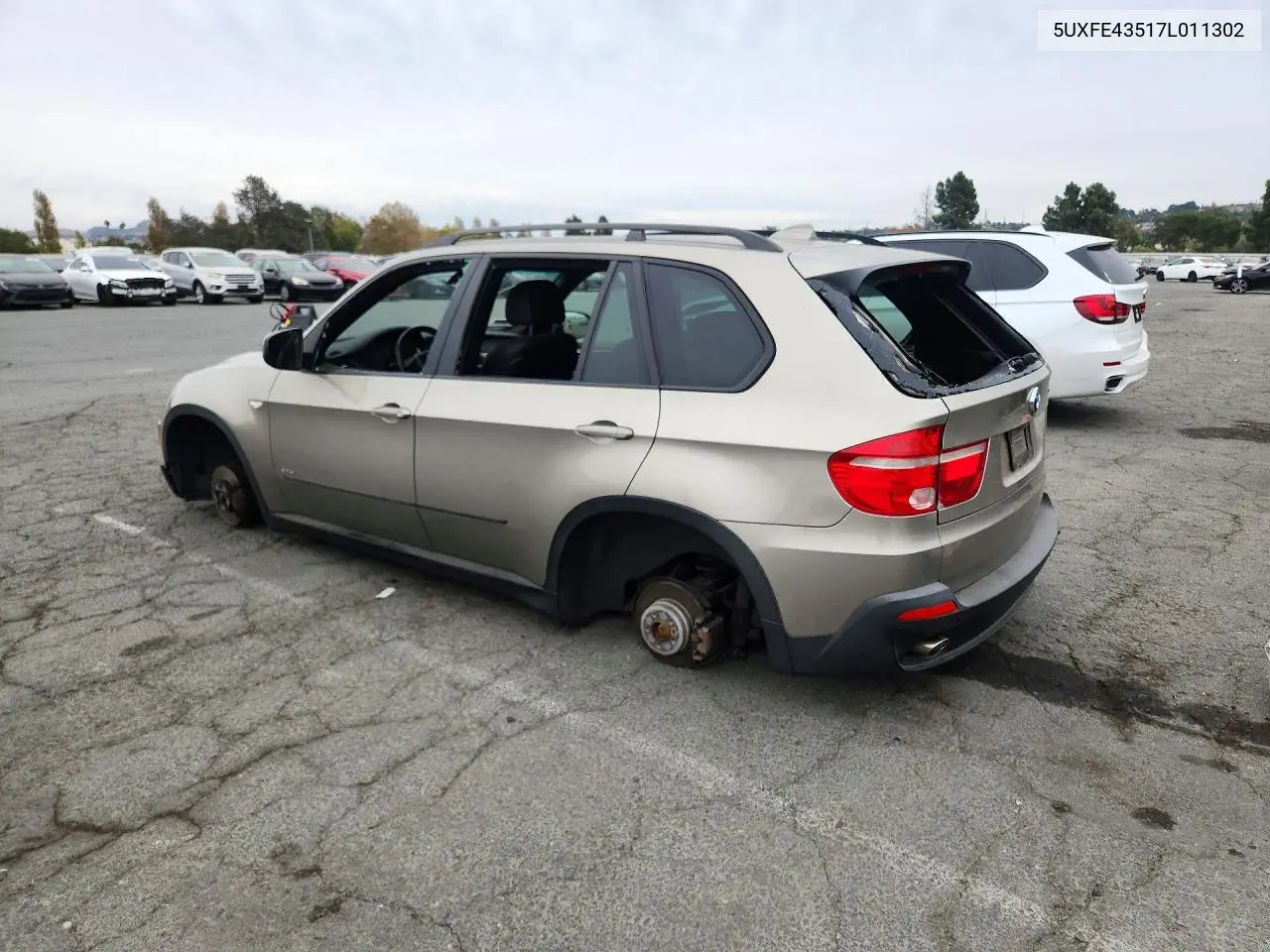 2007 BMW X5 VIN 5UXFE43517L011302 — фото 2