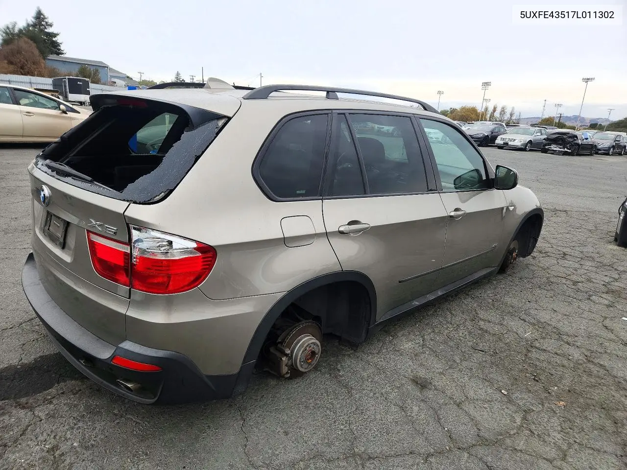 2007 BMW X5 VIN 5UXFE43517L011302 — фото 3