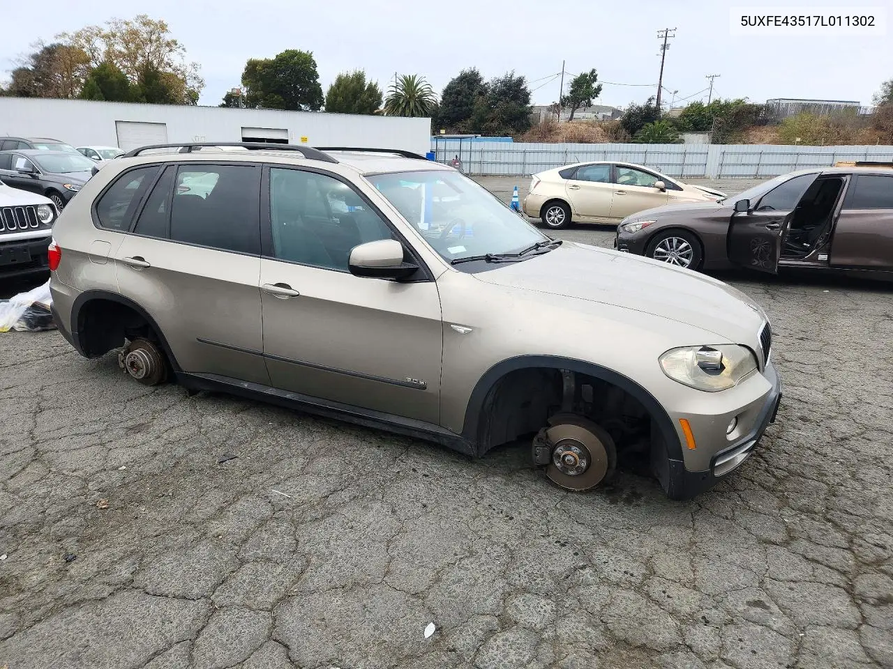 2007 BMW X5 VIN 5UXFE43517L011302 — фото 4