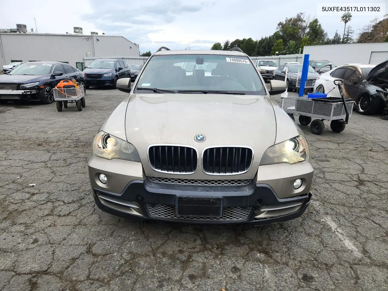 2007 BMW X5 VIN 5UXFE43517L011302 — фото 5
