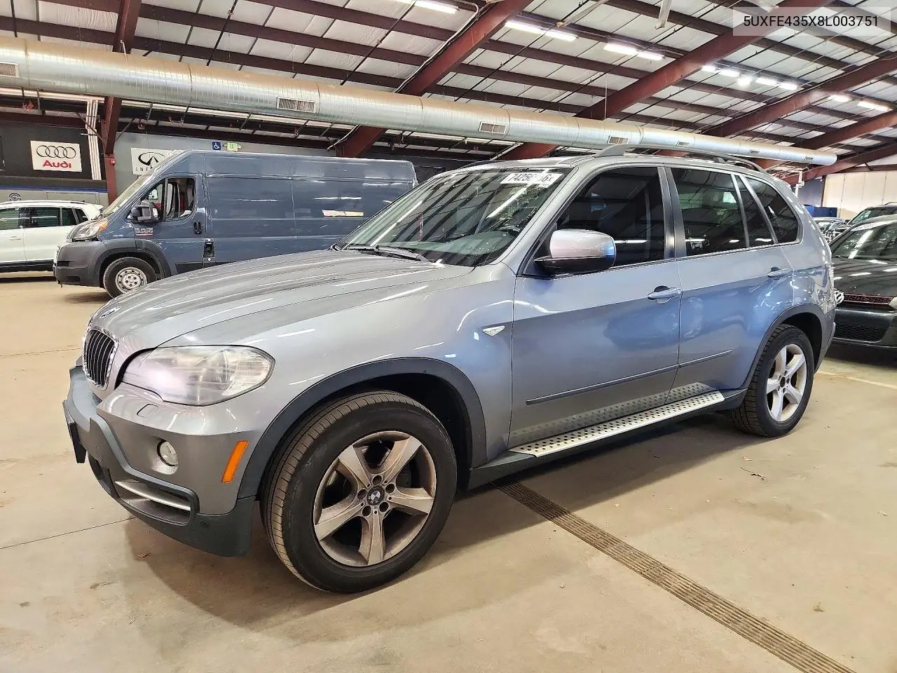 BMW X5 2008, VIN 5UXFE435X8L003751