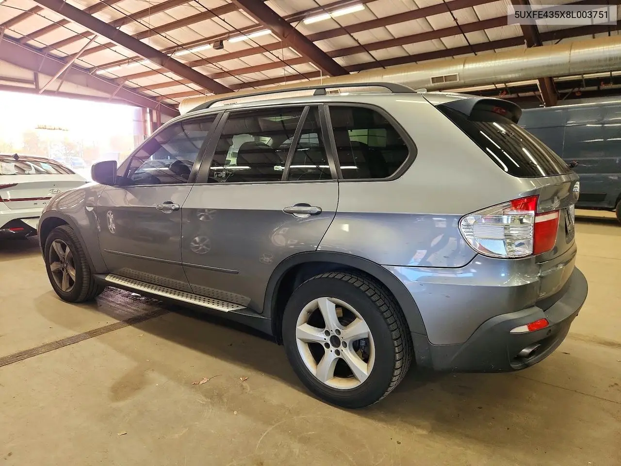 2008 BMW X5 VIN 5UXFE435X8L003751 — фото 2