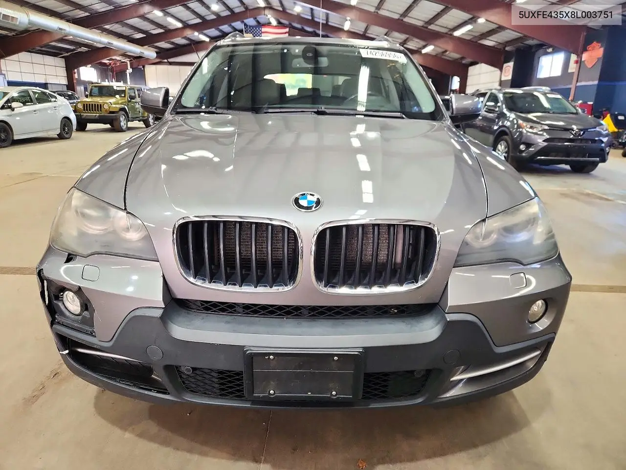 2008 BMW X5 VIN 5UXFE435X8L003751 — фото 5
