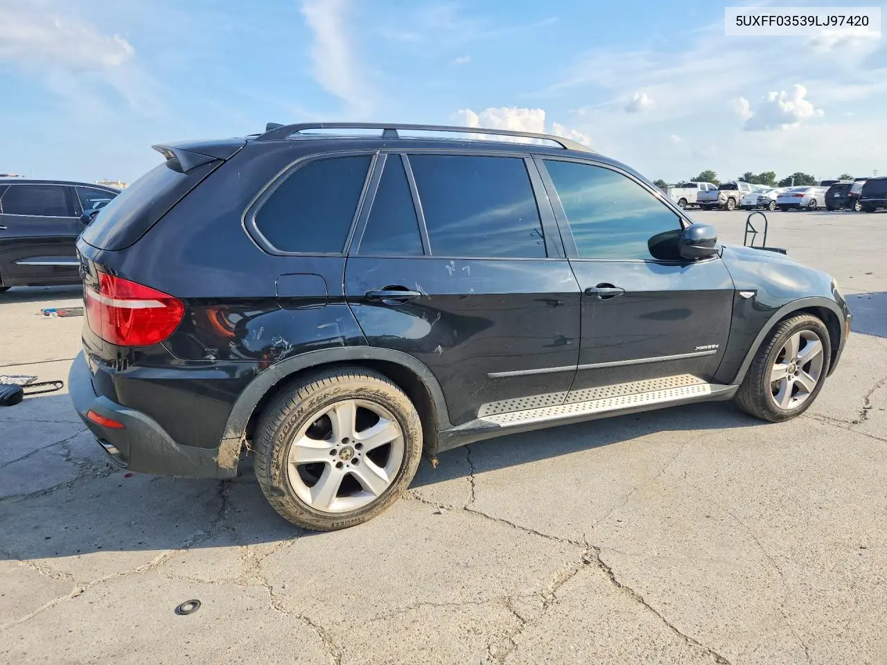 2009 BMW X5 VIN 5UXFF03539LJ97420 — фото 3