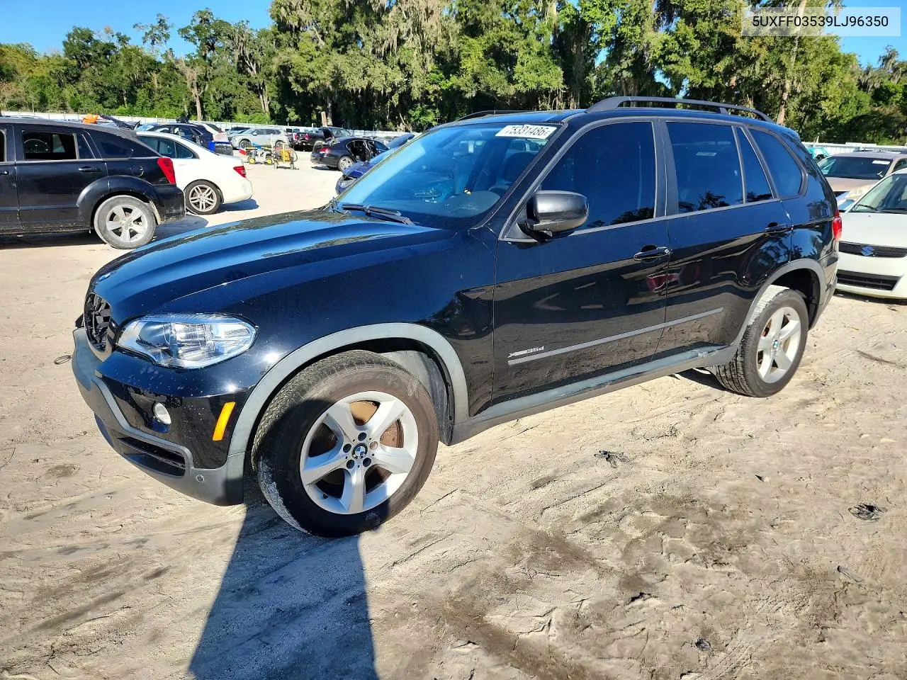BMW X5 2009, VIN 5UXFF03539LJ96350