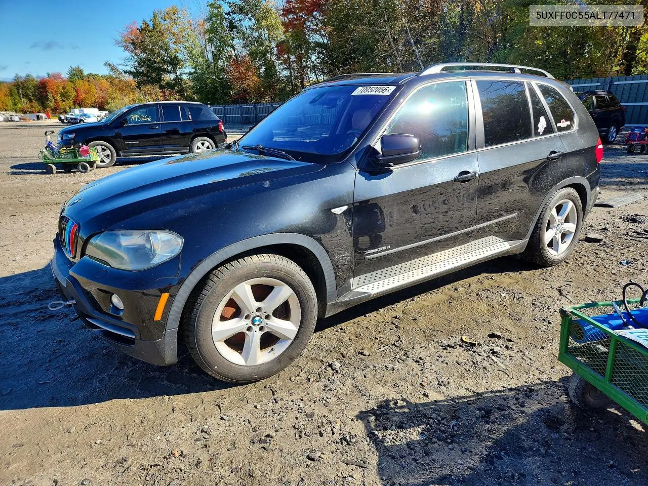BMW X5 2010, VIN 5UXFF0C55ALT77471
